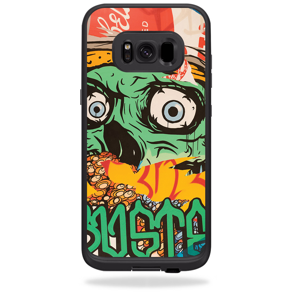 MightySkins LIFSGS8PL-zombie attack Skin for Lifeproof Samsung Galaxy S8 Plus Fre Case - Zombie Attack