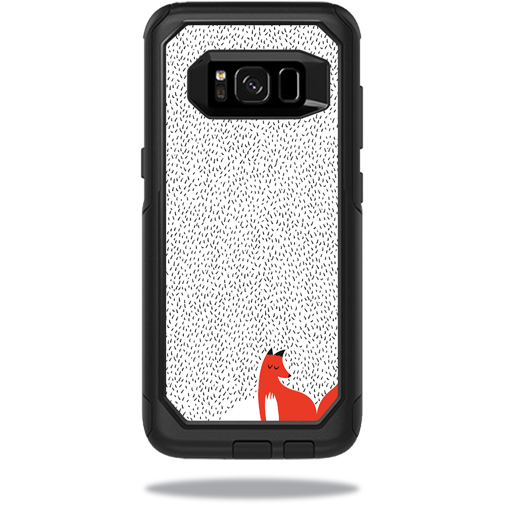 MightySkins OTCSGS8-black grass Skin for Otterbox Commuter Samsung Galaxy S8 Case - Black Grass
