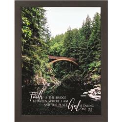 Dicksons 62CB-2027-808 20 x 27 in. Faith is A Bridge, Hebrews 11-1 Picture Frames