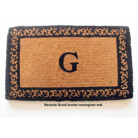 Geo Crafts G224 Rsb 3048 30 x 48 in. Imperial Reverse Scroll Border Doormat