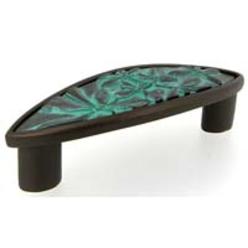 Anne at Home 7205-2.10 Haiku 3 in. Pull in Bronze with Verdigris