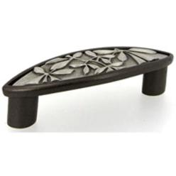 Anne at Home 7205-2.20 Haiku 3 in. Pull in Bronze with Satin Pewter