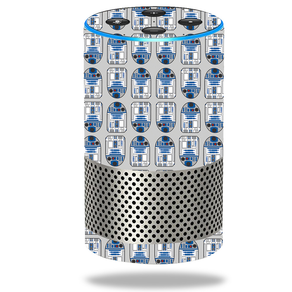 MightySkins AMECHO2ND-Galaxy Bots Skin for Amazon Echo 2nd Gen - Galaxy Bots