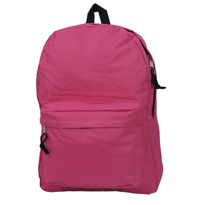 Harvest LM183 Hot Pink Classic Backpack- 18 x 13 x 6 in.