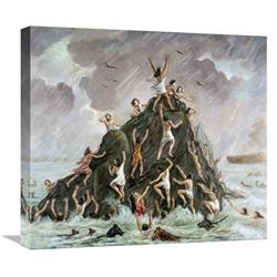 JensenDistributionServices 22 in. People Engulfed by the Flood Art Print - Vittorio Bianchini