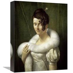 JensenDistributionServices 16 in. Portrait of a Young Lady - Portrait De Jeune Femme Art Print - Francois Pascal Simon Gerard
