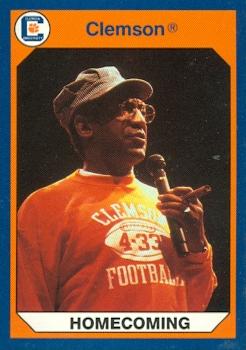 Autograph Warehouse 96989 Homecoming Bill Cosby Trading Card Clemson 1990 Collegiate Collection No. 163