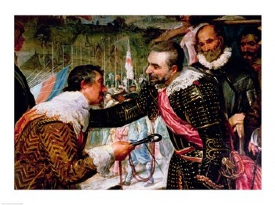 Posterazzi BALXIR68345LARGE The Surrender of Breda Poster Print by Diego Velazquez - 36 x 24 in. - Large