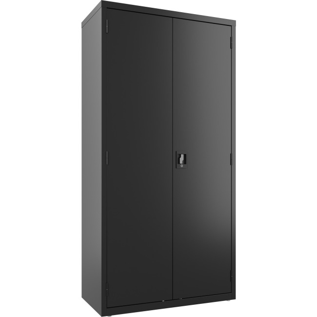 Lorell LLR66966 Wardrobe Steel Cabinet, Black