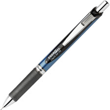 Pentel PENBLN75PWC EnerGel Needle Tip Liquid Gel Ink Pens - Blue