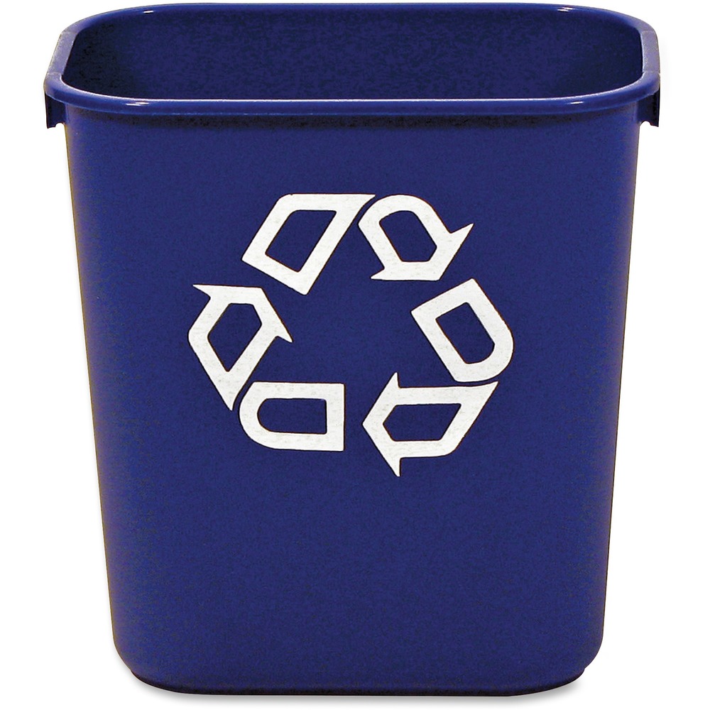 Eat-In 3.25 gal Deskside Recycling Container