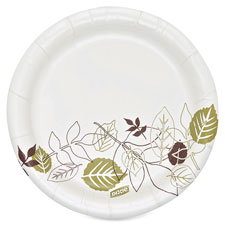 DIXIE FOODS DXESXP6WSCT Paper Plate- 5.88 in.- Med Weight- 500-CT- Floral Design