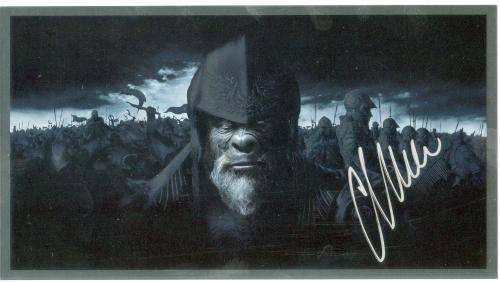 Autograph Warehouse 60182 Cary-Hiroyuki Tagawa Autographed Planet Of The Apes Promo Postcard