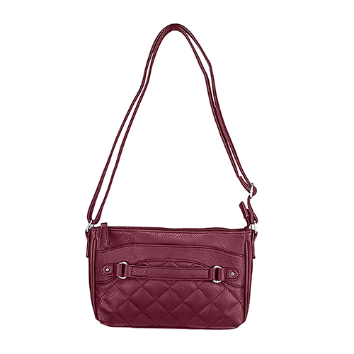 NcSTAR BWS003 Quilted Cross Body Bag, Red