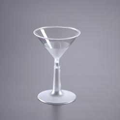 EMI Yoshi EMI-MTG6 2 Pc. 6Oz. Clear Plastic Martini Glass - Pack of 144