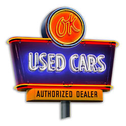 Past Time Signs Pasttime Signs LGB690 Used Car Sign Cut-Out Sign - 16 x 16 in.