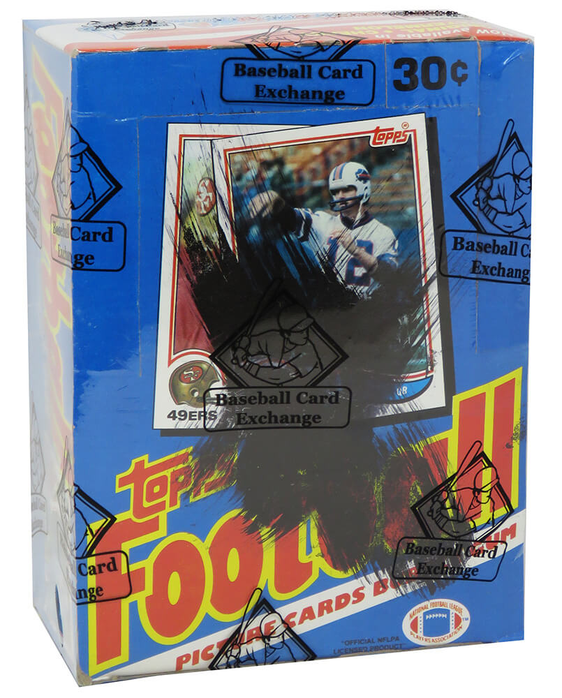 Schwartz Sports Memorabilia BX382TXE1 1982 Topps Football Unopened X-Out Wax Box BBCE Sealed Wrapped Card - Pack of 36