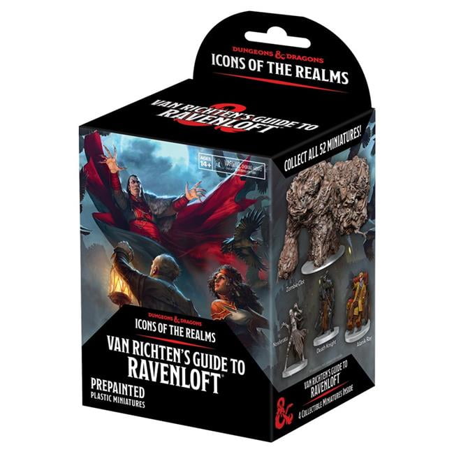 Wizkids WZK96065C Dungeons & Dragons Icons of the Realms Miniatures Set for 21 Guide to Ravenloft BC32