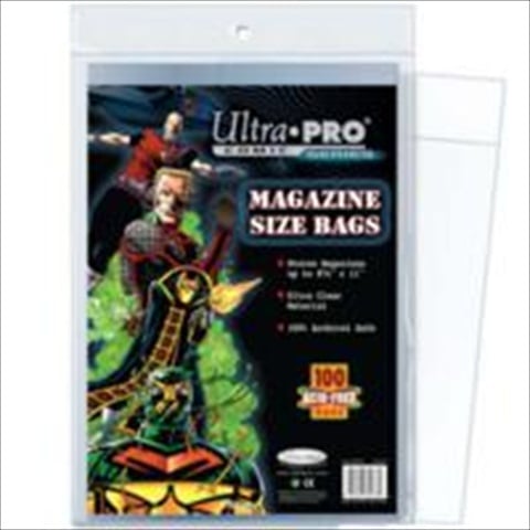 Ultra Pro 81978 Comic Bag Magazine&#44; 100