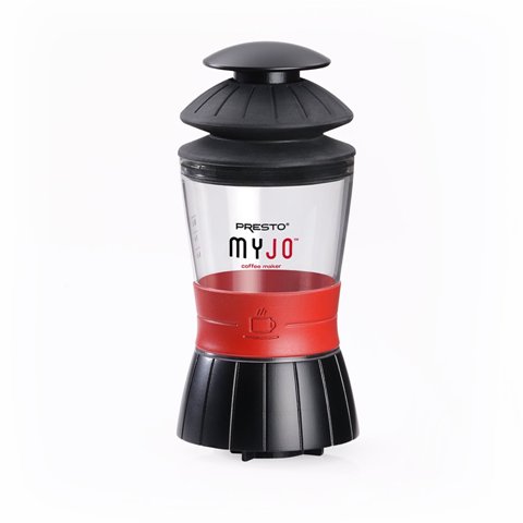 Presto myjo single cup coffeemaker travel 0.68 lb. 3.96 d x 3.96 w x 9.0 h