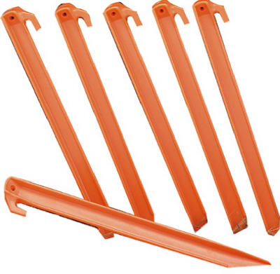 Wenzel 11000 6 Piece Plastic Tent Stake- 12 in