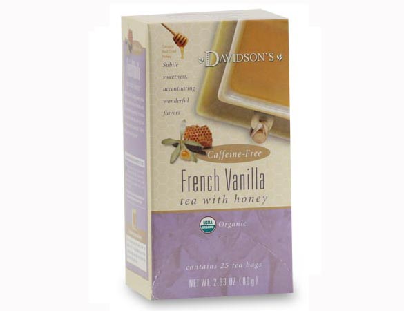 Davidsons Organic Teas Davidson Organic Tea 2540 French Vanilla Tea- Box of 25 Tea Bags