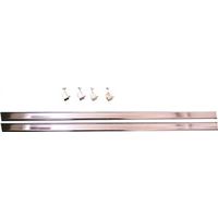 Stow 3014586 Wardrobe Rod & End, Steel - Chrome Plated