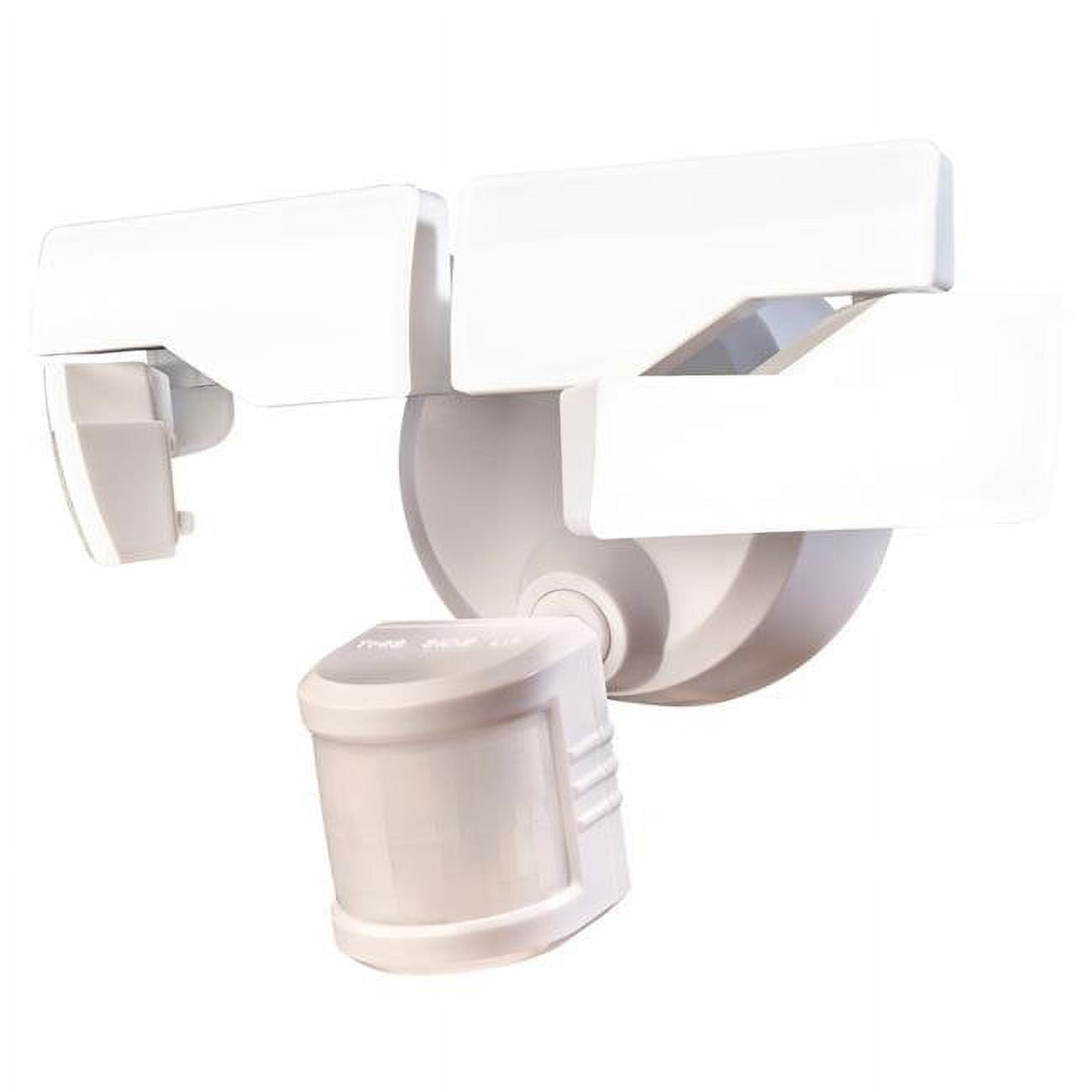 Heath Zenith 3002773 Flexview Quad Lamp Technology Motion-Sensing Hardwired LED White Security Light