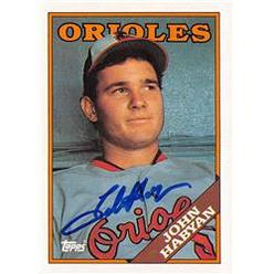 Autograph Warehouse 538698 John Habyan Autographed Baseball Card - Baltimore Orioles, 67 1988 Topps No.153