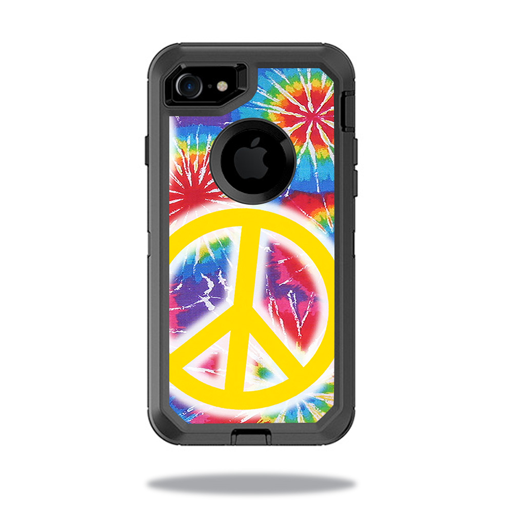 MightySkins OTDIP8-Peaceful Explosion Skin for Otterbox Defender iPhone SE 2020 7 & 8 - Peaceful Explosion