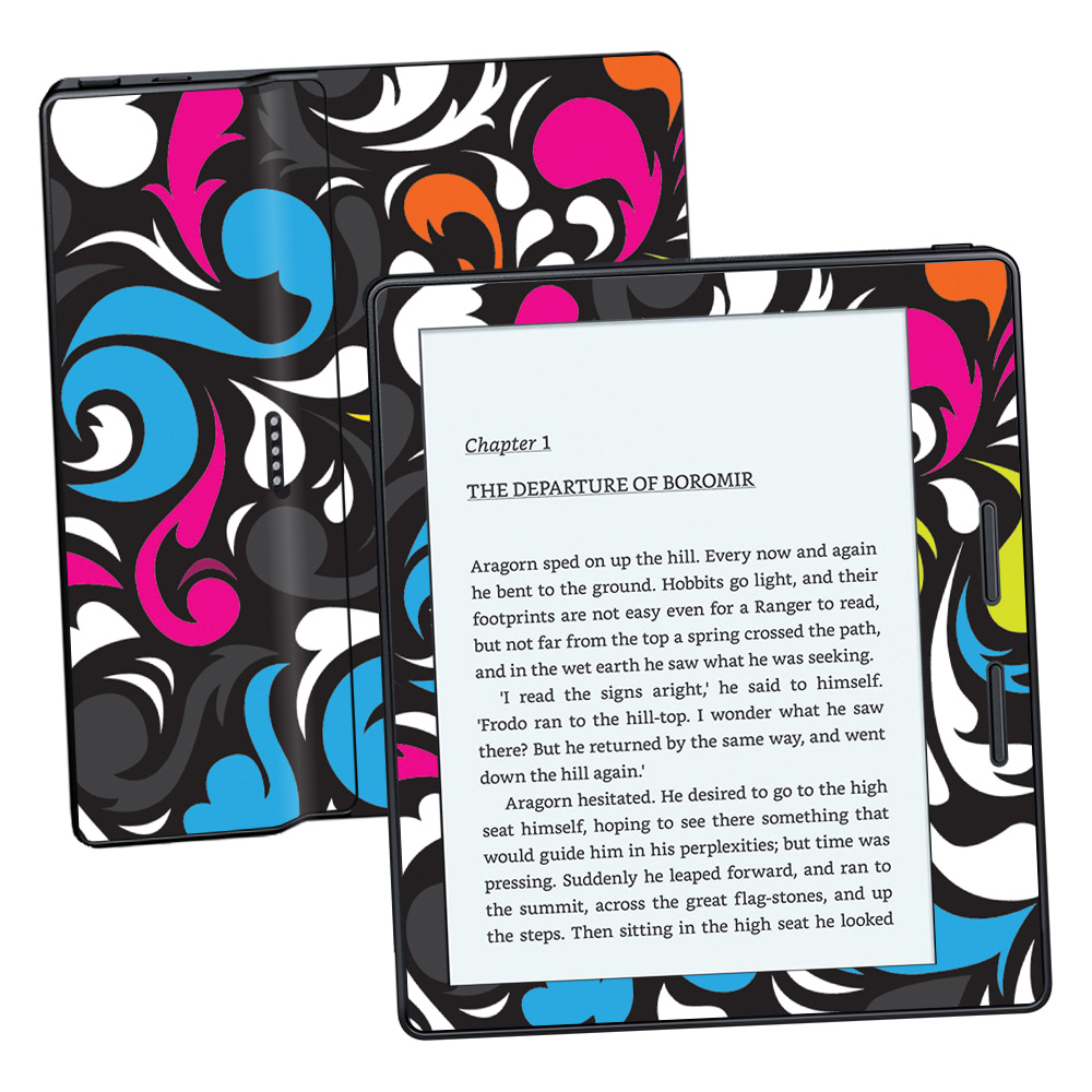 MightySkins AMKOA17-Swirly Skin for Amazon Kindle Oasis 6 in. 8th Gen - Swirly