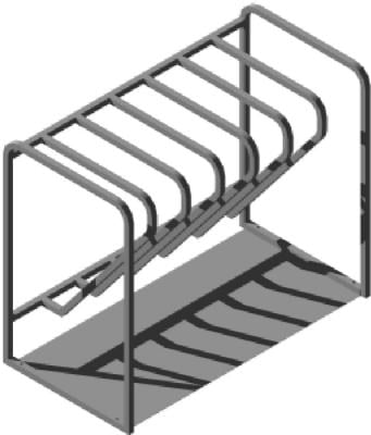 Sam Pievac 6001-441 Ladder Rack Display