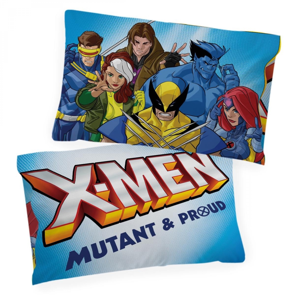 Disney 849498 X-Men Proud Mutants Reversible Pillow Case