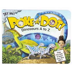 Melissa & Doug 168472 Poke-A-Dot Dinosaurs A to Z Activity Book - Age 3 Plus