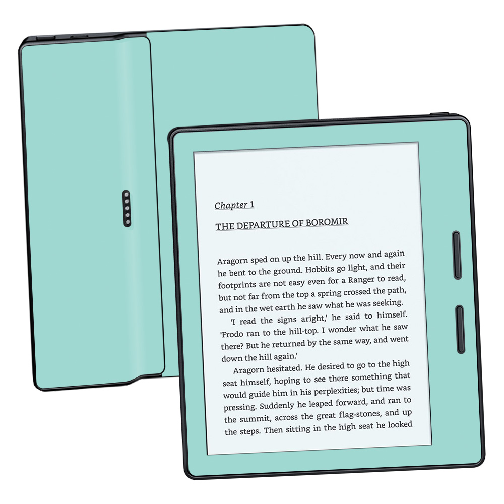MightySkins AMKOA17-Solid Seafoam Skin for Amazon Kindle Oasis 6 in. 8th Gen - Solid Seafoam