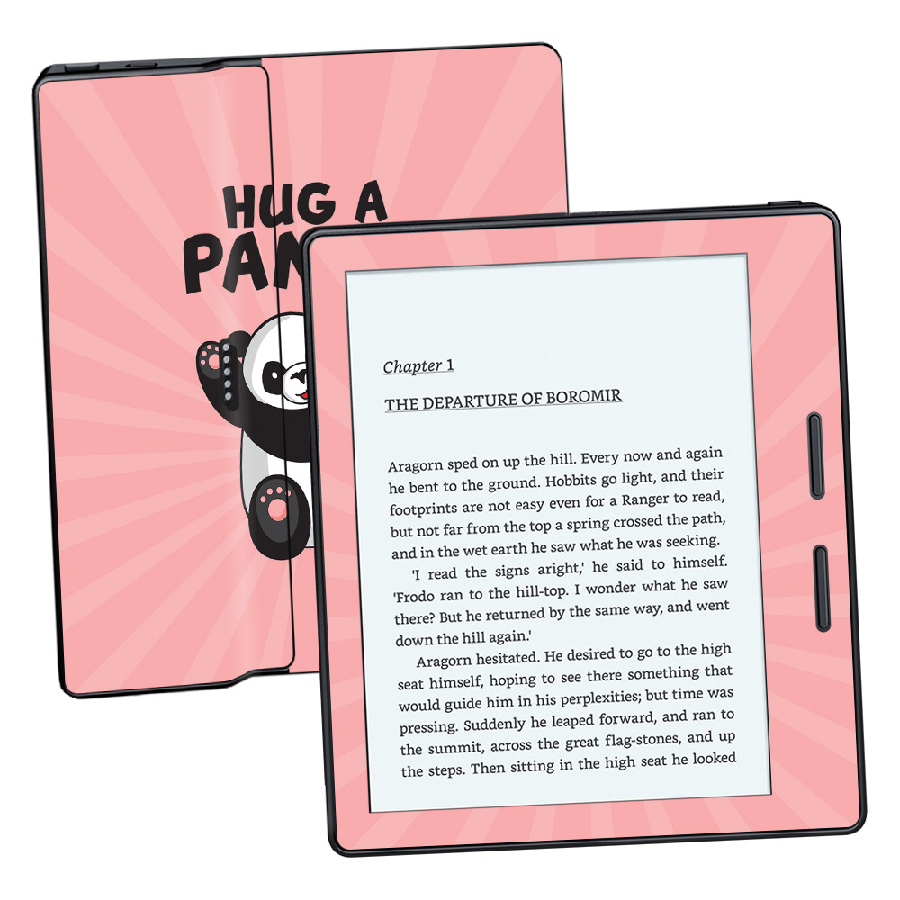 MightySkins AMKOA17-Hug A Panda Skin for Amazon Kindle Oasis 6 in. 8th Gen - Hug A Panda