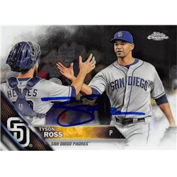 Autograph Warehouse 622888 Tyson Ross Autographed Baseball Card - San Diego Padres - 2016 Topps Chrome No.95