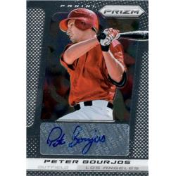 Autograph Warehouse 651279 Peter Bourjos Autographed Baseball Card - Los Angeles Angels - 2013 Panini Prizm No.PB
