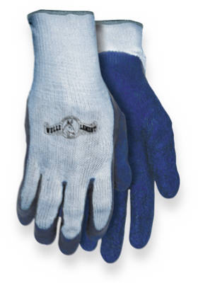 TotalTools 133LF 3 Pair Latex Palm Knit Glove, Large