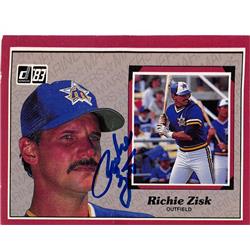 Autograph Warehouse 651627 Richie Zisk Autographed Baseball Card - Seattle Mariners - 1983 Donruss No.54 3x5 All Stars