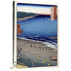 Global Gallery GCS-277992-30-142 30 in. Kazusa Province, Yazashi-Ga-Ura Art Print - Hiroshige
