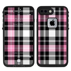 DecalGirl LFI7P-PLAID-PNK Lifeproof Fre iPhone 7 & 8 Plus Case Skin - Pink Plaid