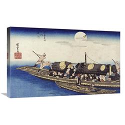 Global Gallery GCS-266554-30-142 30 in. Yodo River Art Print - Hiroshige