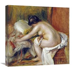 JensenDistributionServices 22 in. Seated Bather Art Print - Pierre-Auguste Renoir
