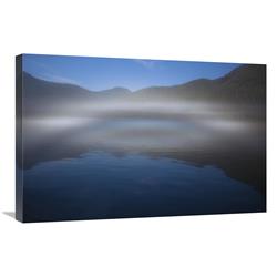 Global Gallery GCS-395498-2030-142 20 x 30 in. Ocean Fog Lifting Off the Water at the Mouth of Kynoch Inlet, British Columbia, Canada Art Print