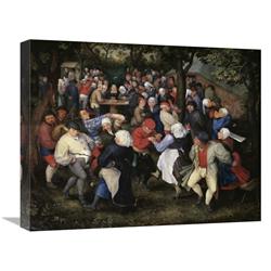 Global Gallery GCS-276912-22-142 22 in. Village Celebration - II Art Print - Pieter Bruegel The Elder