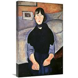 Global Gallery GCS-278588-30-142 30 in. La Fille Du Peuple Art Print - Amedeo Modigliani