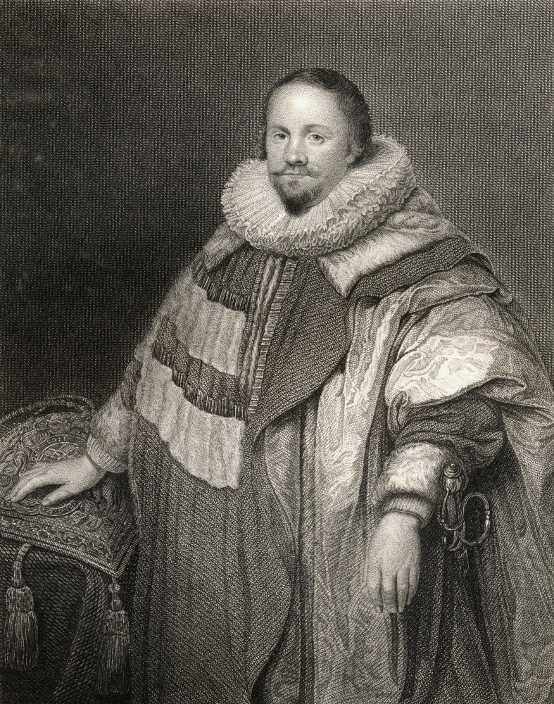 Posterazzi DPI1858858 Thomas Coventry 1St Baron Coventry 1578-1640 Lord Keeper English Lawyer From The Book Lodge S British Portraits Poste