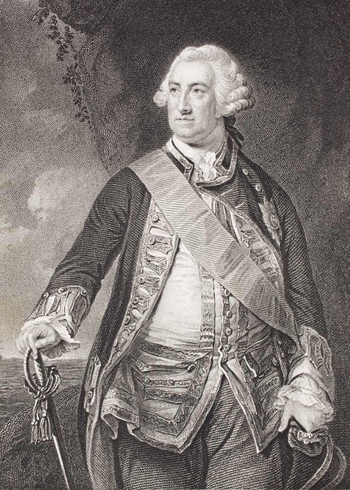 Posterazzi DPI1856160 Edward Hawke 1St Baron Hawke 1705 - 1781 Admiral In The British Royal Navy From The Book Gallery of Historical Portra