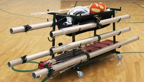 Gared Sports 6295 Volleyball Equipment Storage Cart